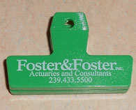 Logo Imprinted Bag Clip with Magnet